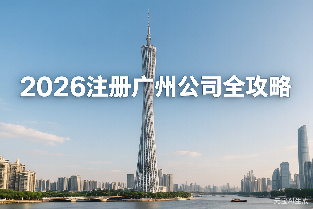 2026注册广州公司全攻略：流程+资料+费用+最新政策一文讲清