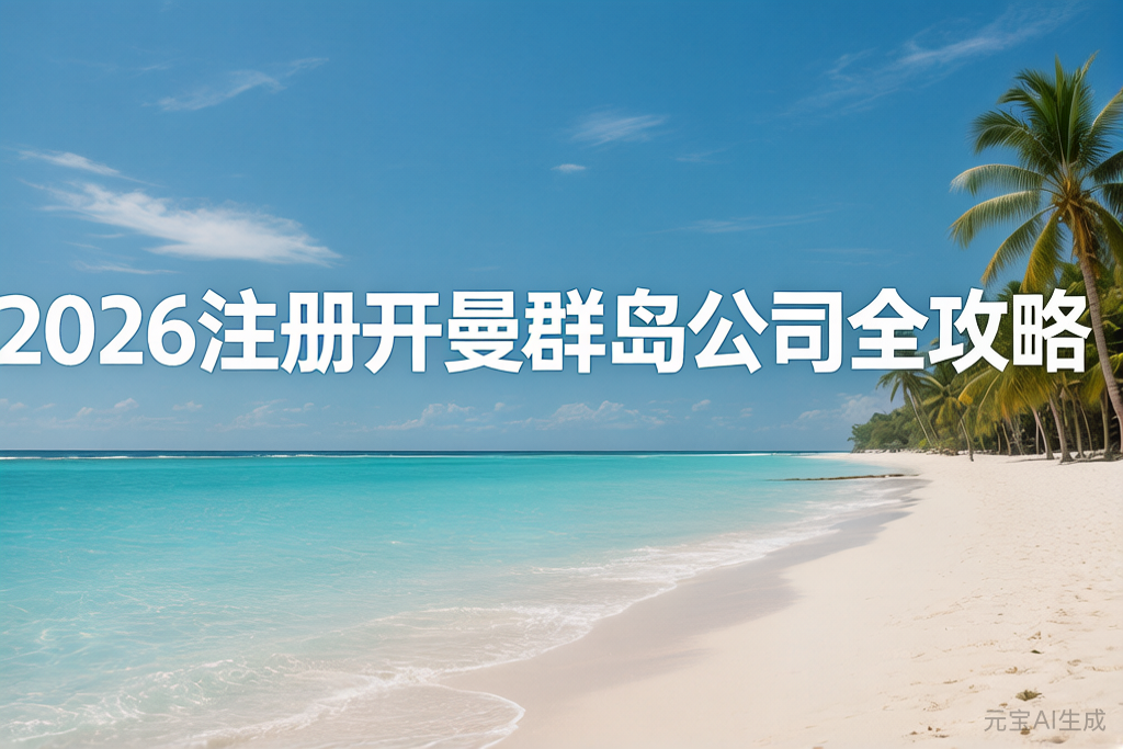 2026注册开曼群岛公司全攻略：流程+税务+费用+合规要点一文讲清2026