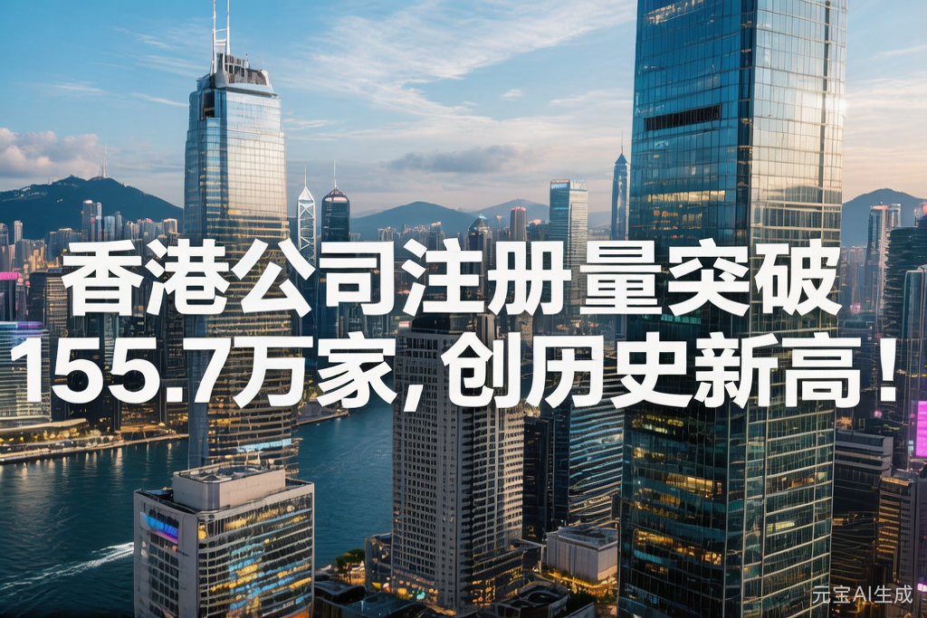 2025香港公司注册量突破155.7万家创历史新高！附最新注册+开户全流程指南