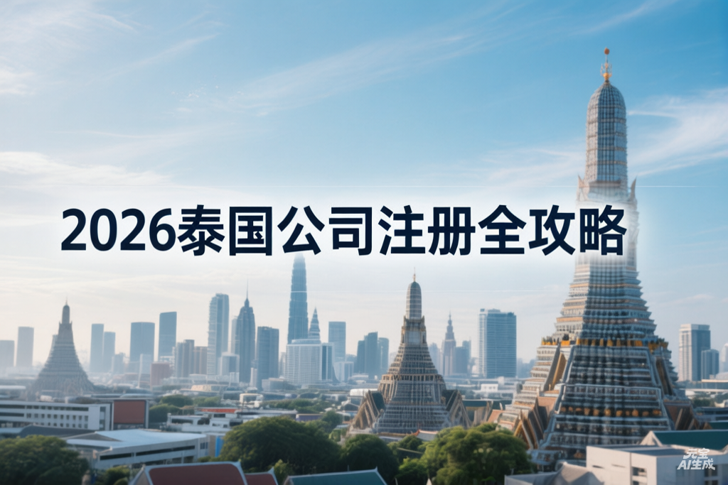 泰国DBD 2502号令生效！2026泰国公司注册全攻略：优势、类型、流程、资料一文解析