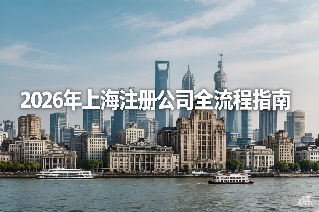 上海GDP破5.67万亿！现在注册公司竟能零成本？附2026年上海注册公司全流程指南