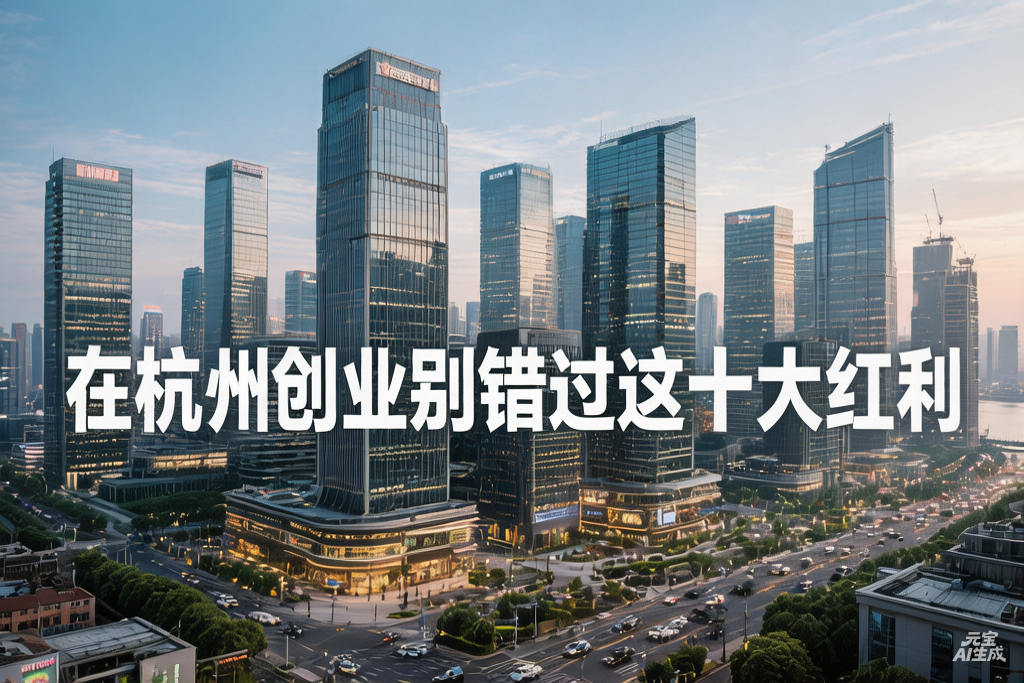 杭州 1 亿算力券 + 6 亿消费券！2026 年注册公司正当时，这 10 大政策红利别错过