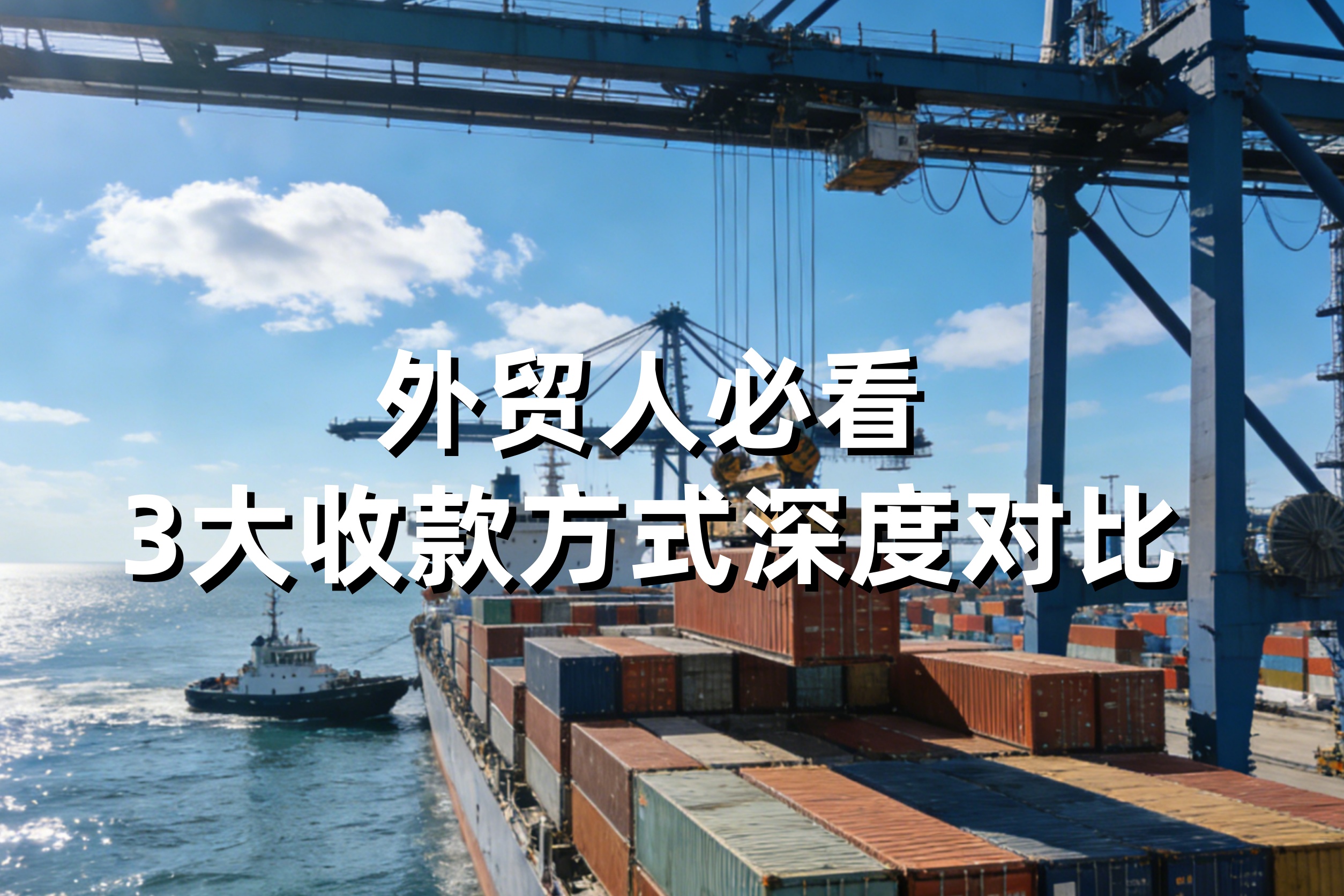 外贸人必看：3大收款方式深度对比，找到你的“本命”通道，安全降本增效！