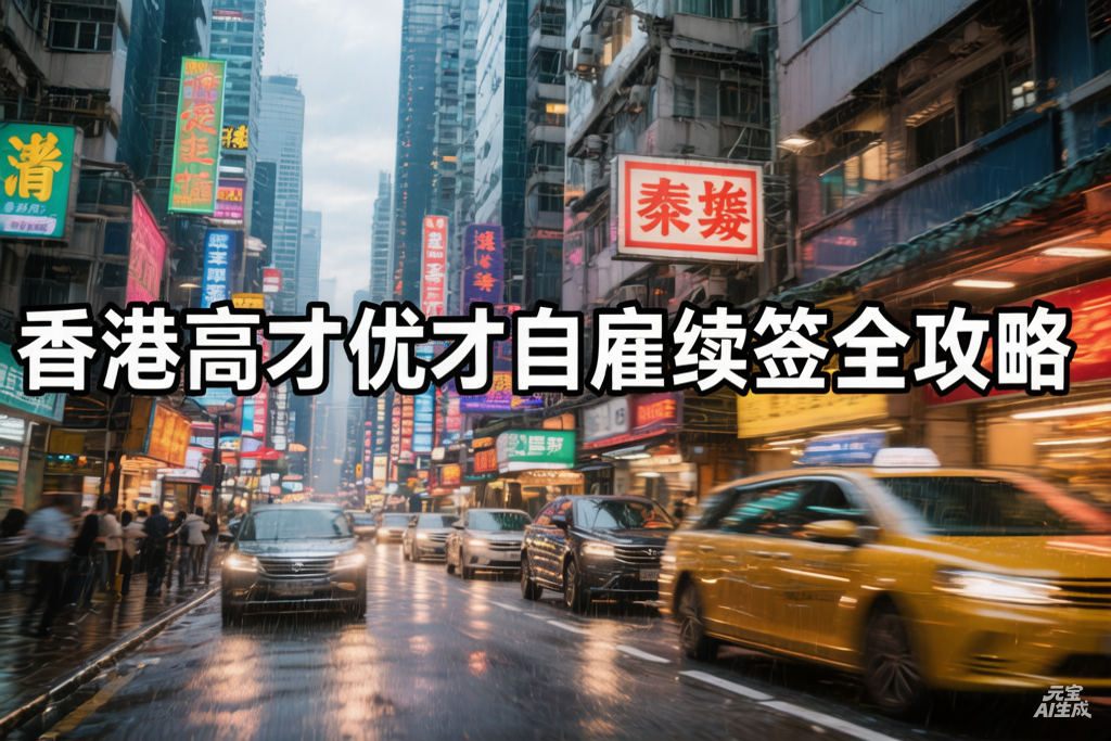 香港高才优才自雇续签全攻略：避坑指南与成功关键