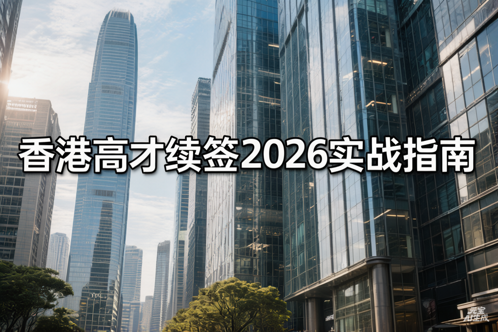 香港高才通2026年申请政策大变化！企业主门槛提高、A类持股要求、续签转永居、审核机制一篇搞懂！