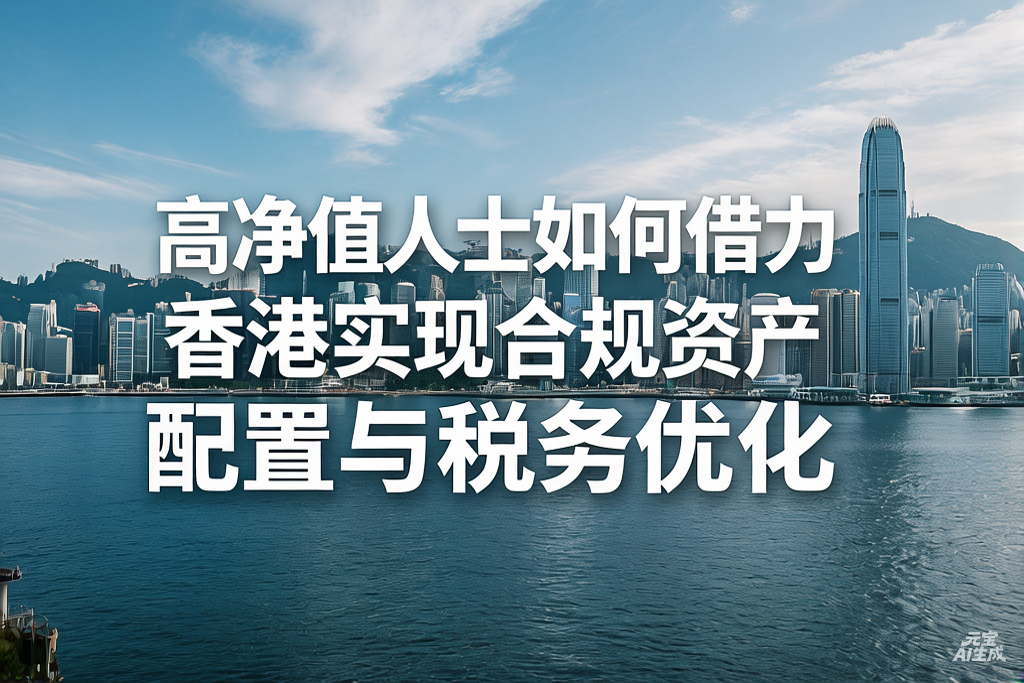 全球资产透明化时代：高净值人士如何借力香港实现合规资产配置与税务优化？