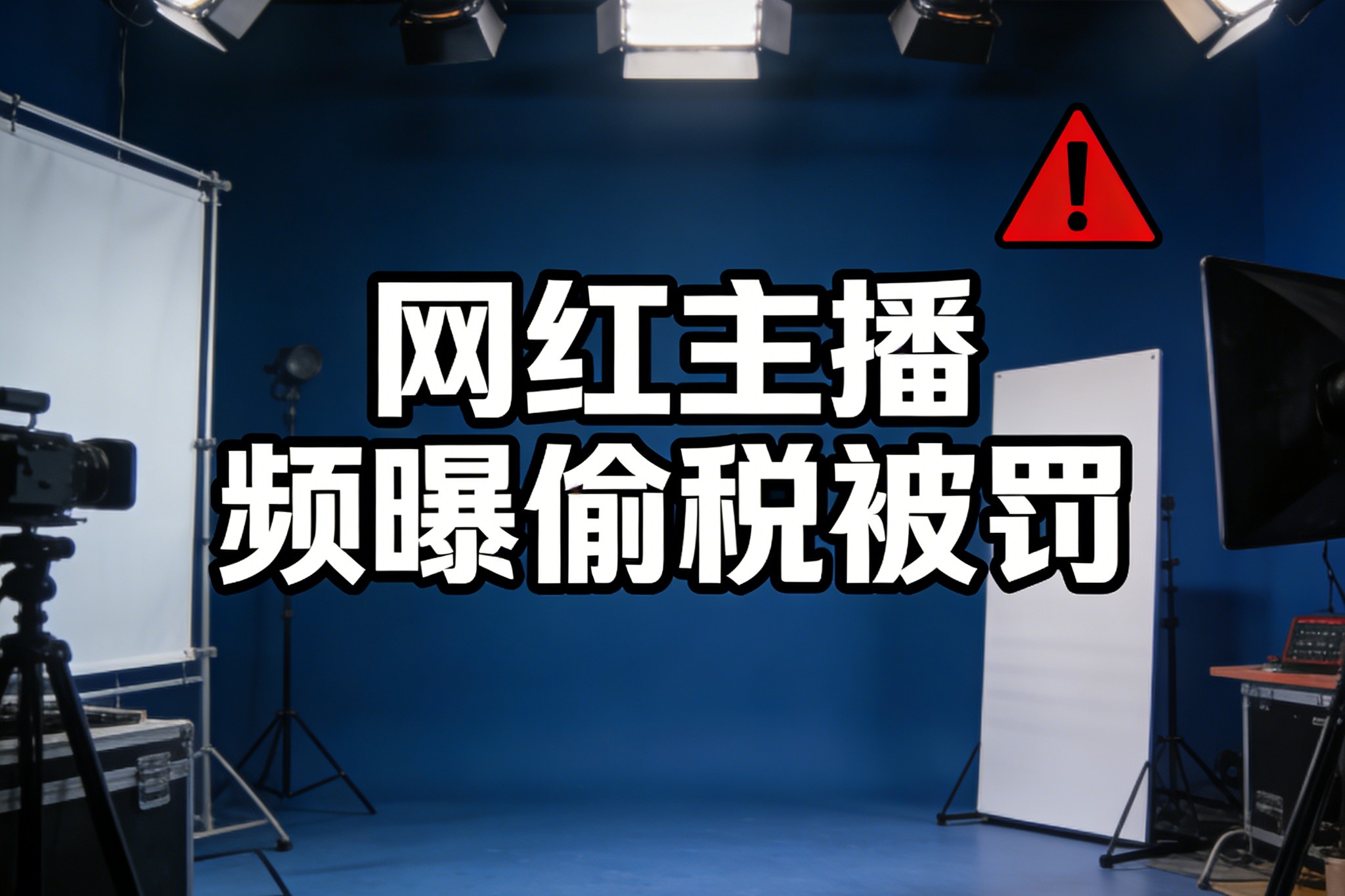 网红主播频曝偷税被罚，税务合规已成生存必修课