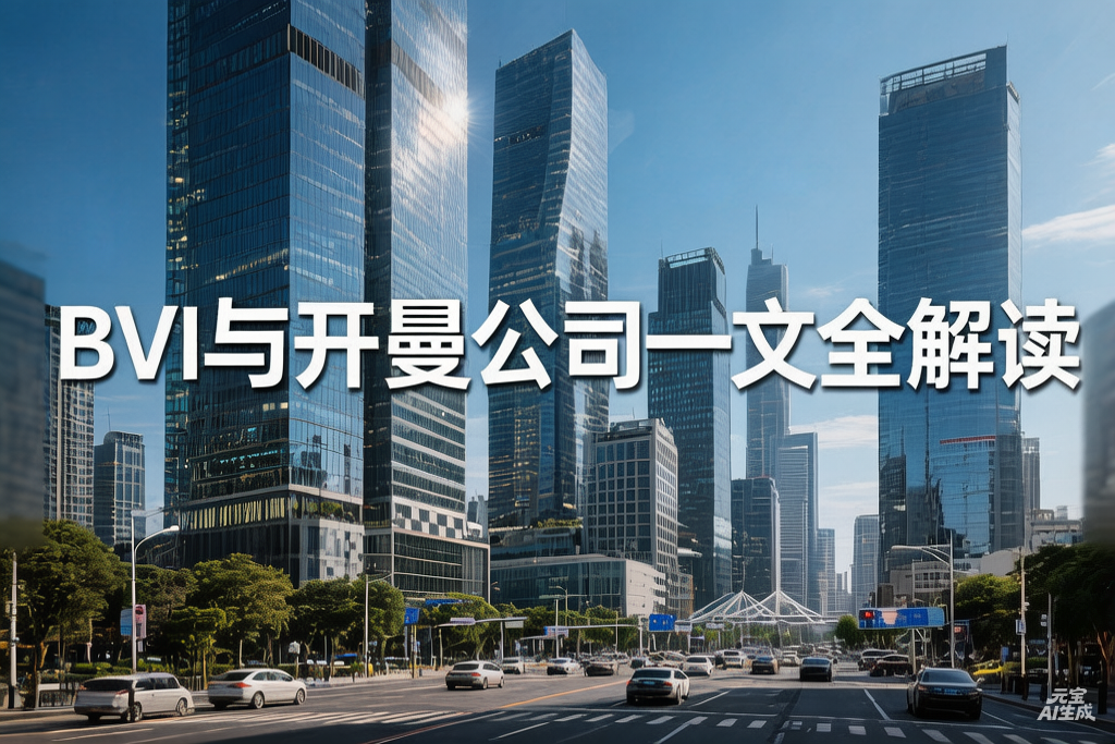 BVI与开曼公司一文全解读