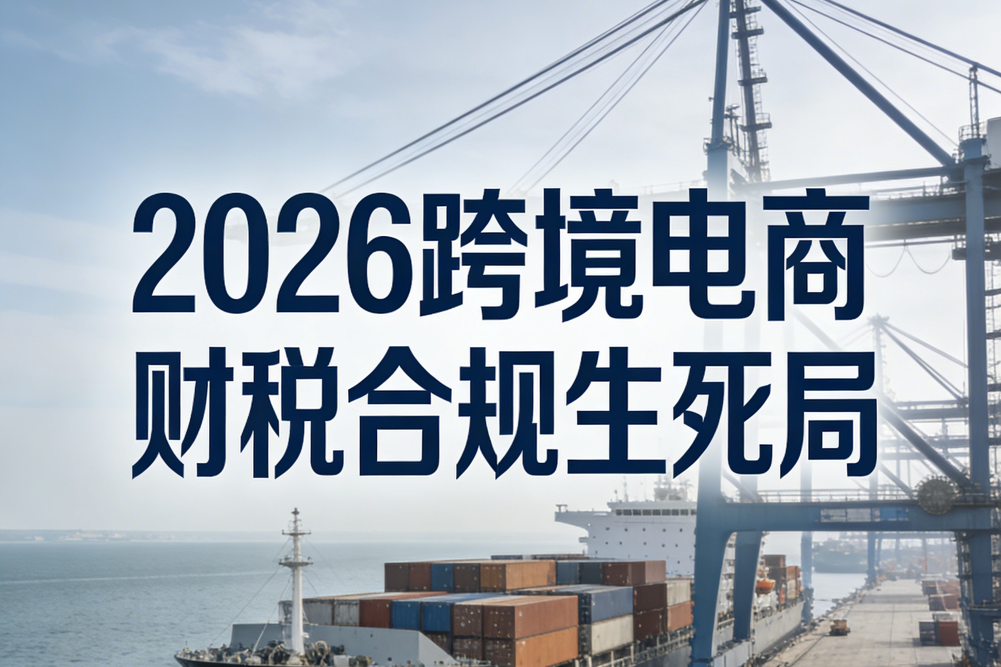 2026跨境电商财税合规生死局：卖家必须掌握的生存法则