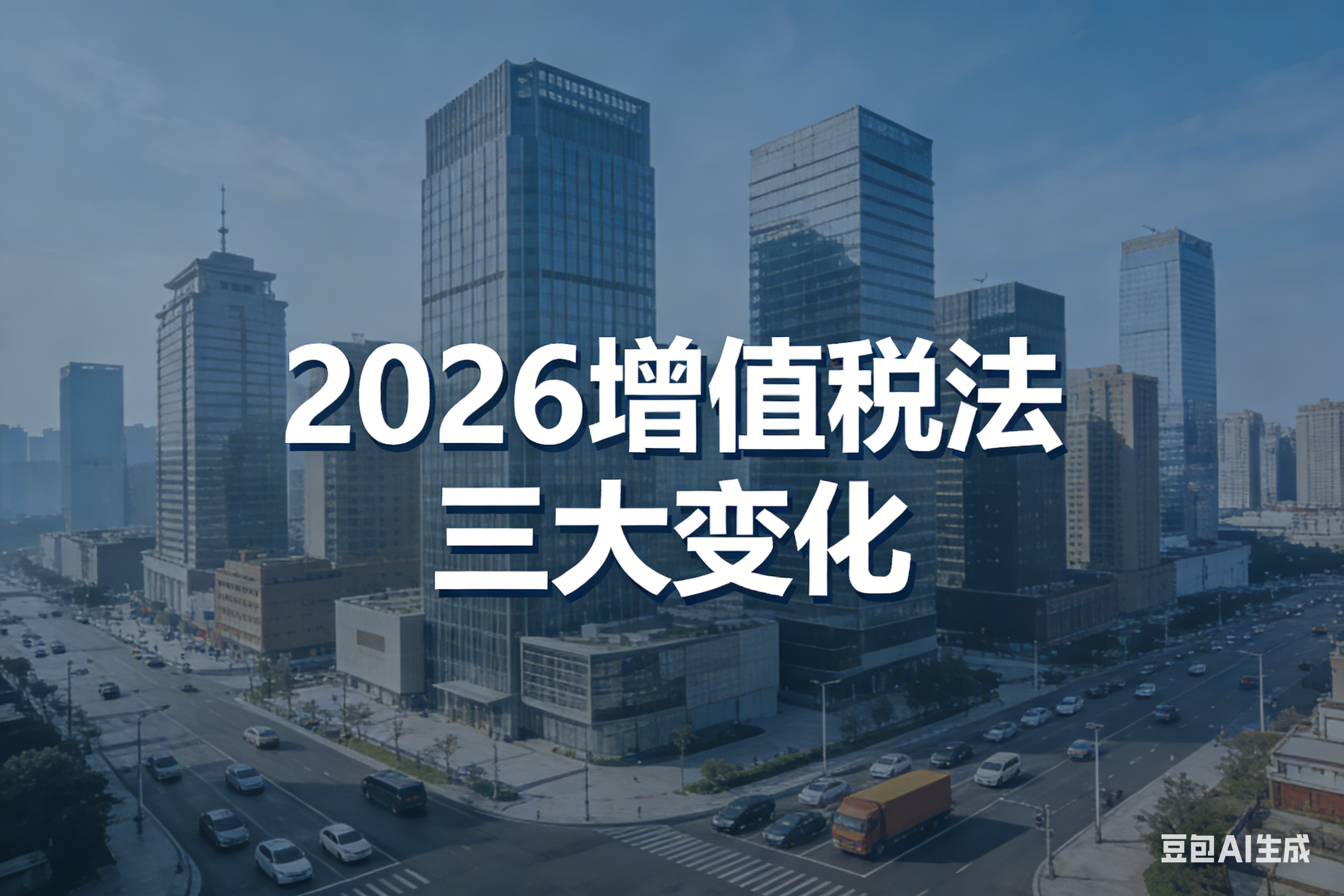 财务人必看：2026增值税法三大变化，进项抵扣规则全变了