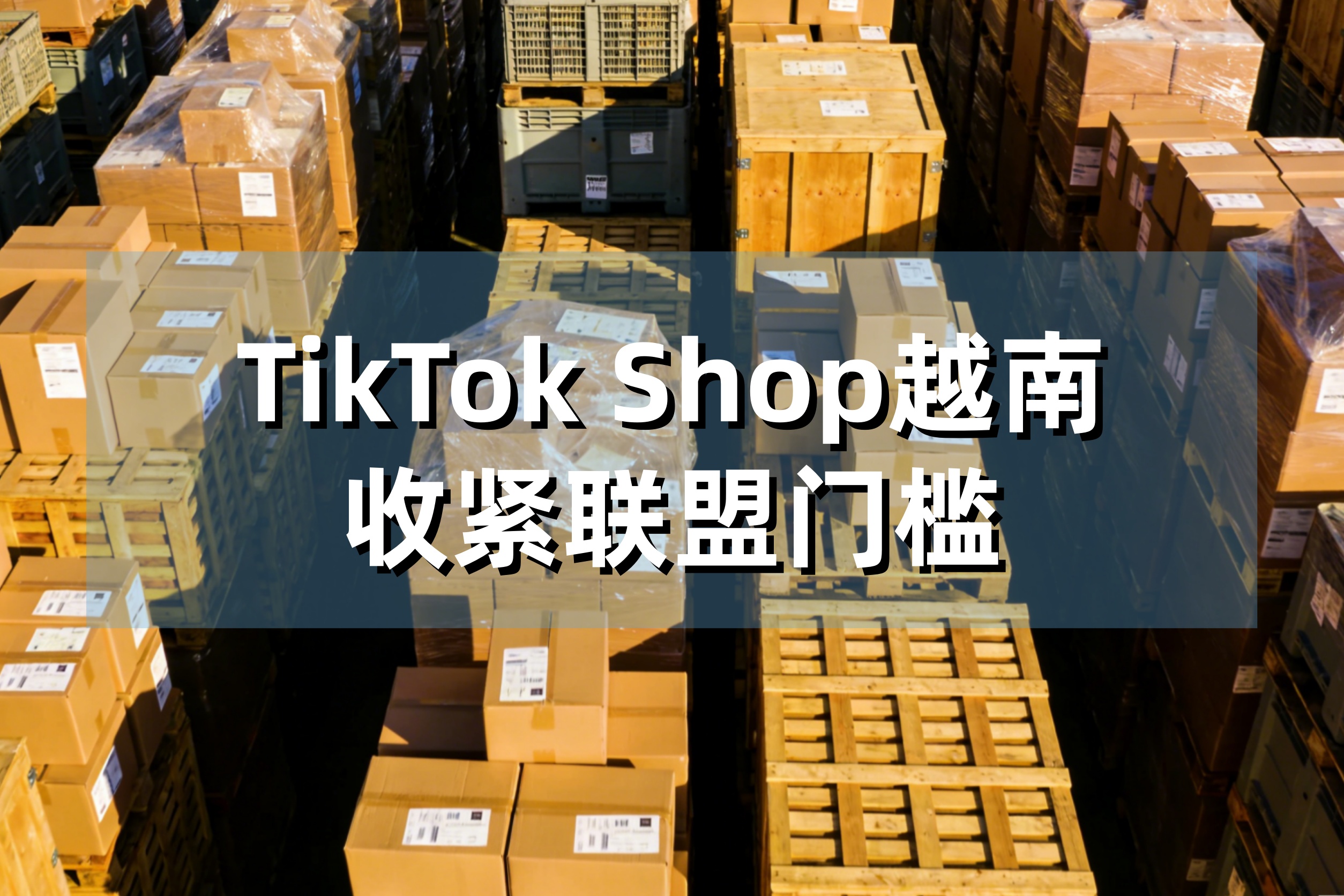4.8万卖家刚被淘汰，TikTok Shop越南又收紧联盟门槛：4月6日起，差评直接取消资格！
