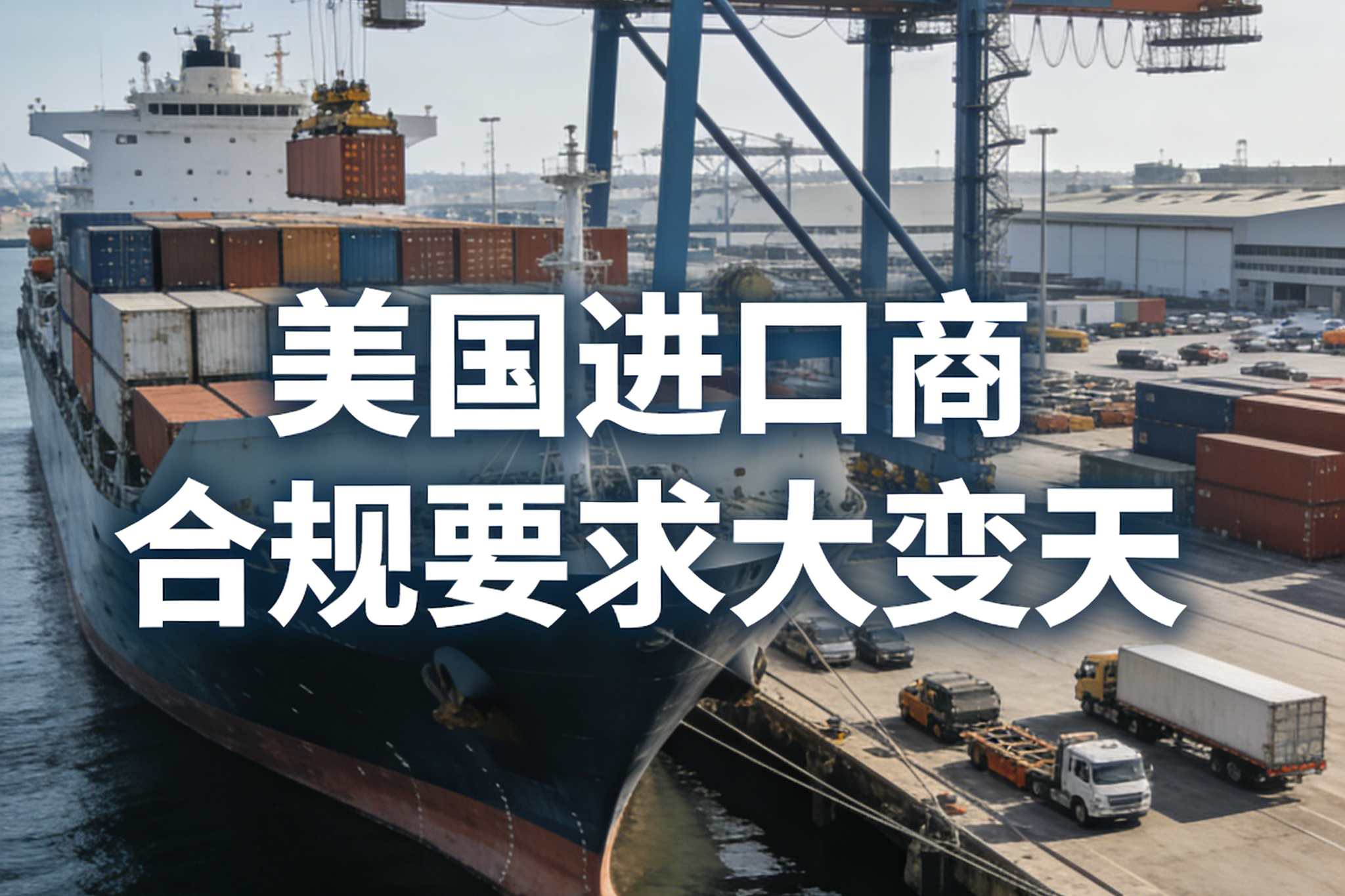 史上最严！美国进口商合规要求大变天！中国卖家如何破局？