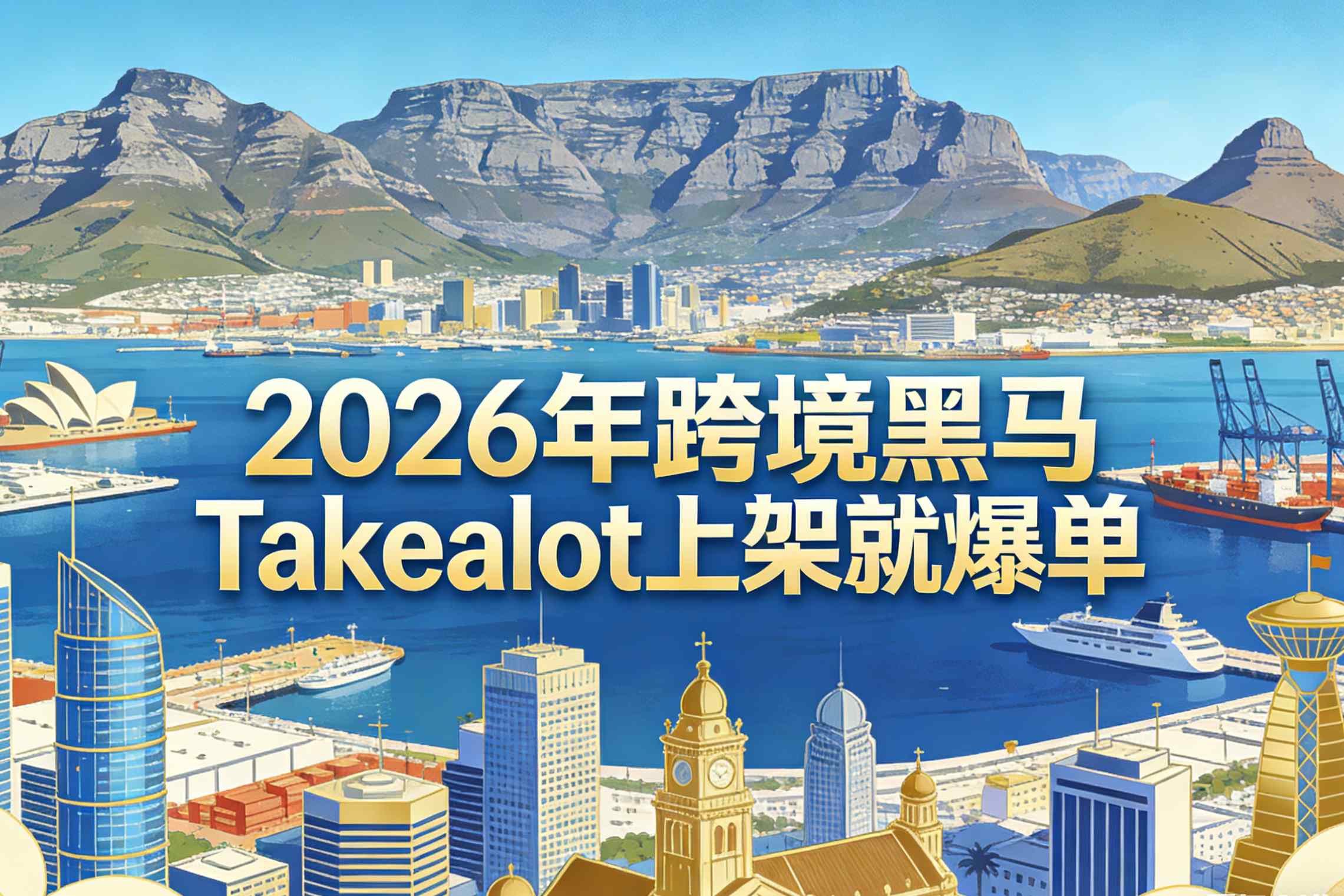 2026年跨境黑马Takealot，上架就爆单？