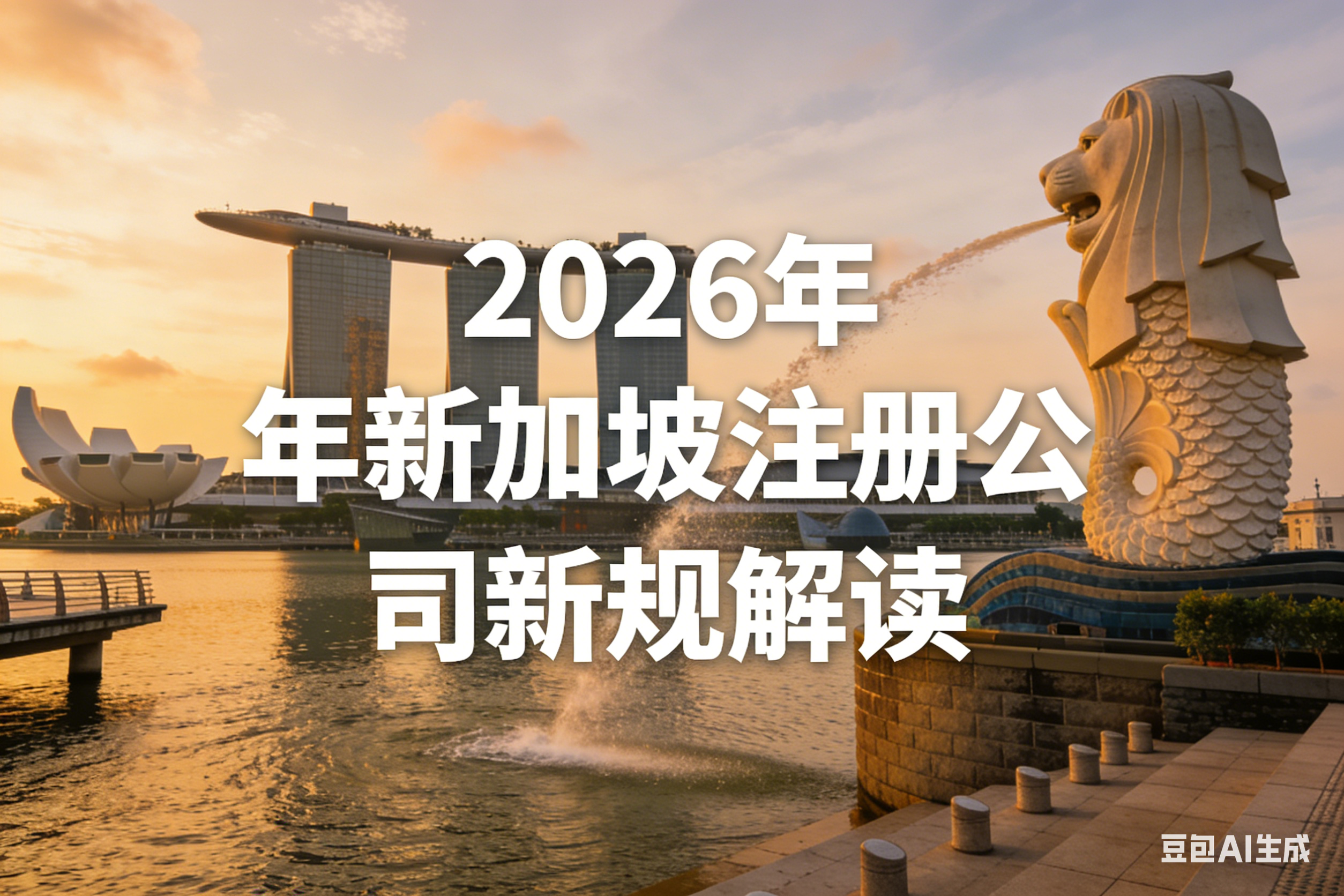 2026年新加坡注册公司新规解读：最高3万新币补贴！抓住政策红利，企财盈助您一站式落地