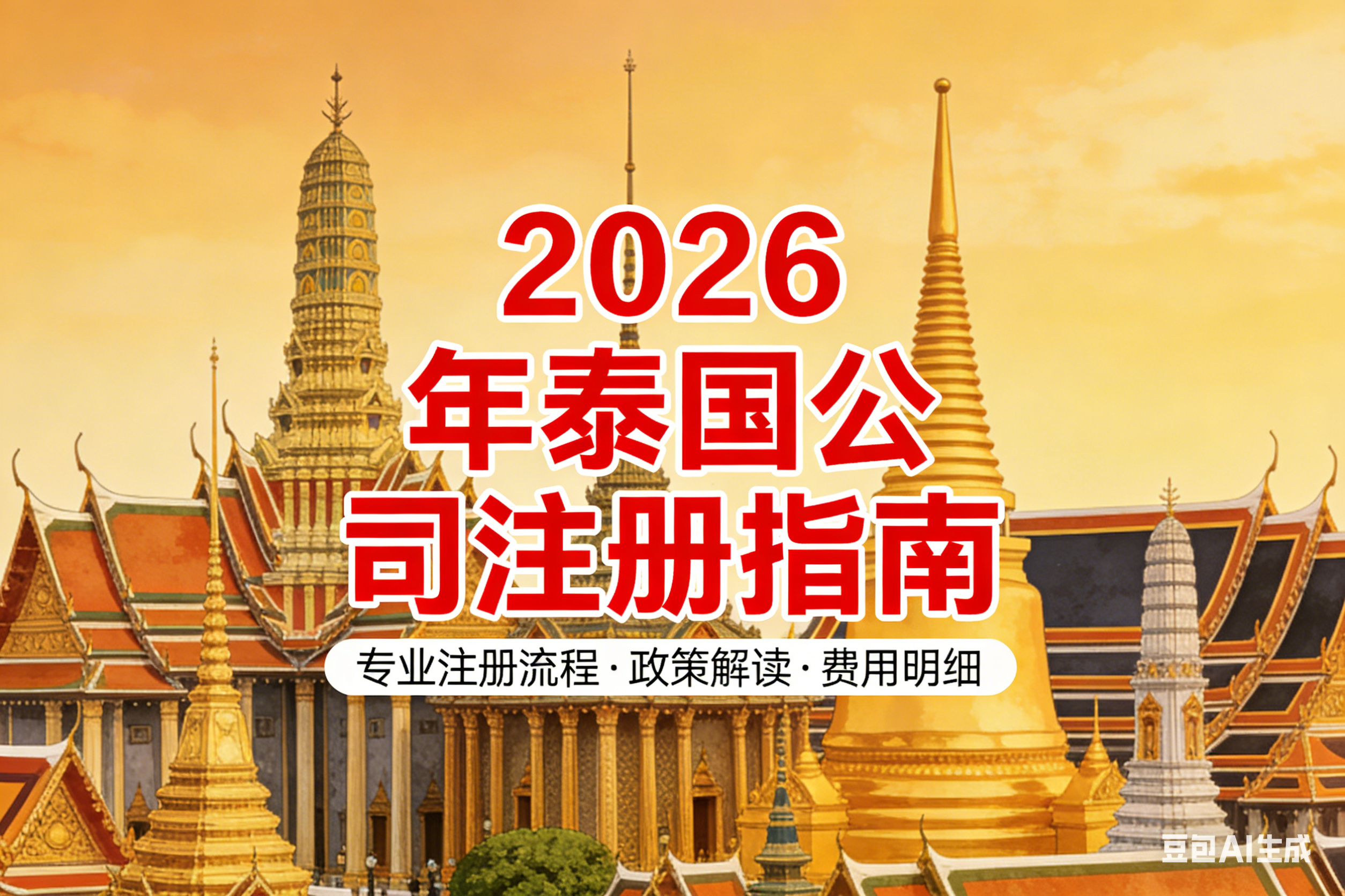 2026年泰国公司注册指南：新政解读、合规要点与实操全流程