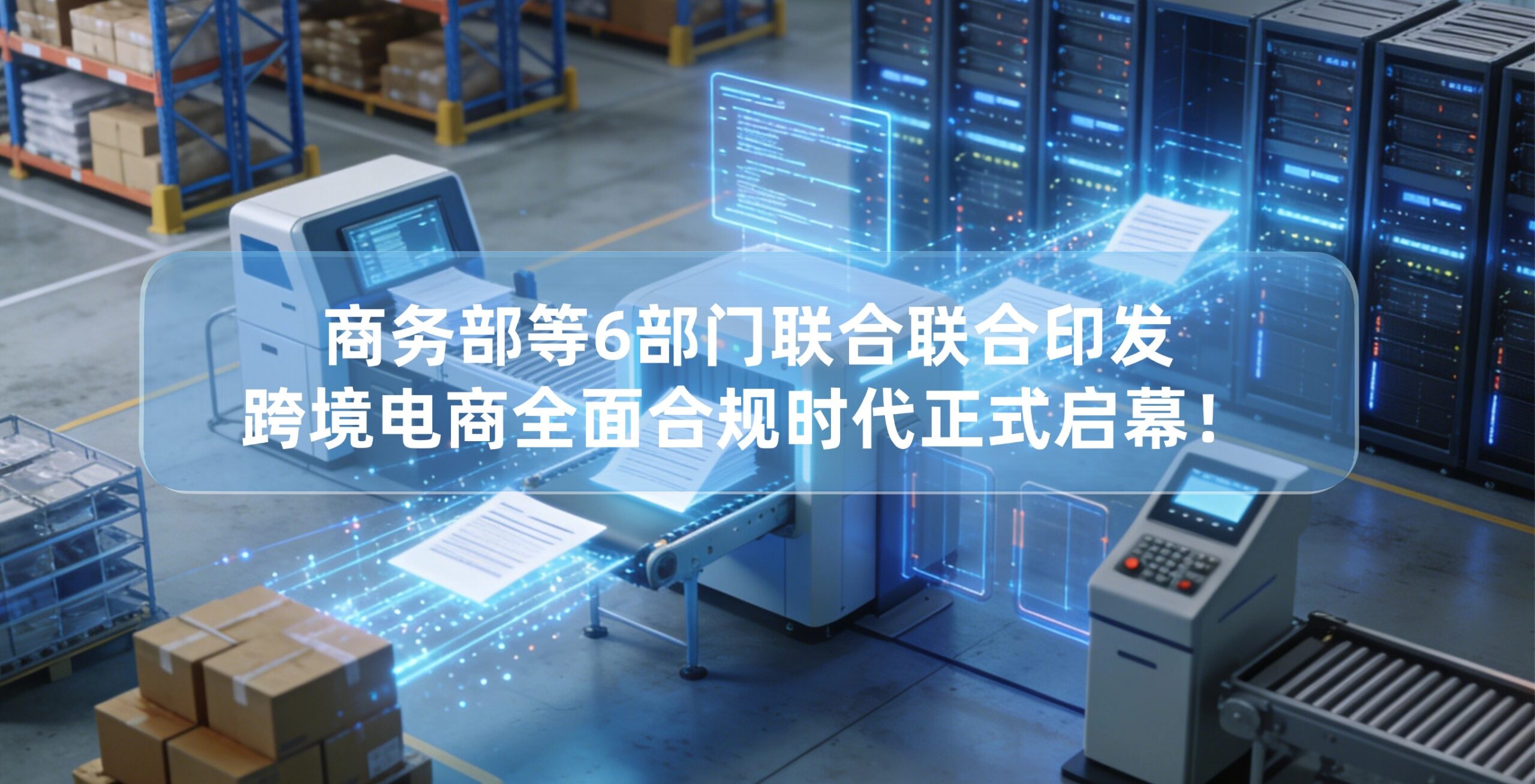 警报拉响！商务部等6部门联合联合印发，跨境电商全面合规时代——正式启幕！