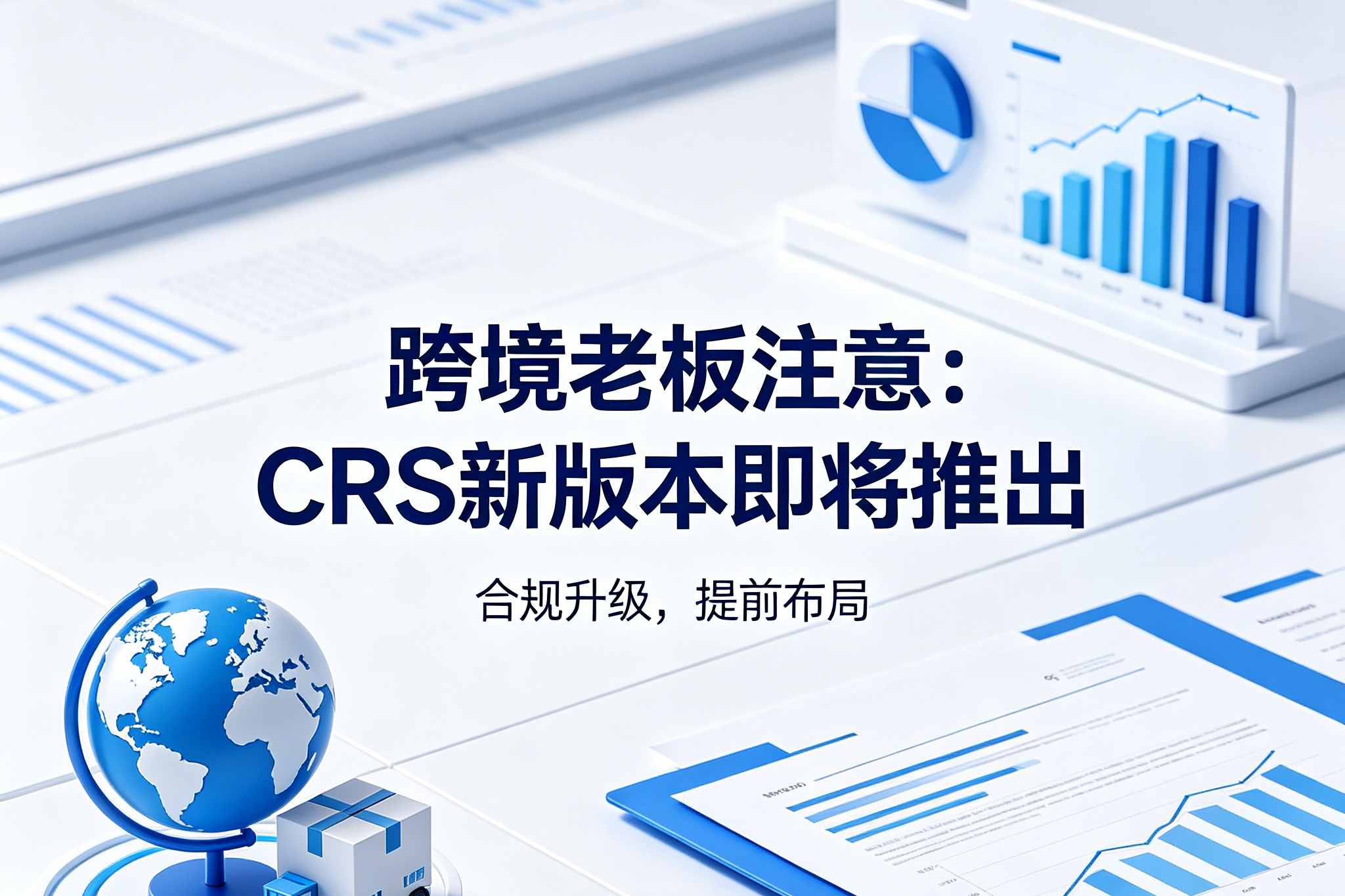 跨境老板担忧的事又来了，CRS新版本即将推出！