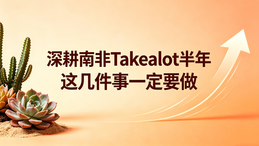深耕Takealot南非跨境半年，太阳能灯做到千万流水：这5个核心心得直接落地！