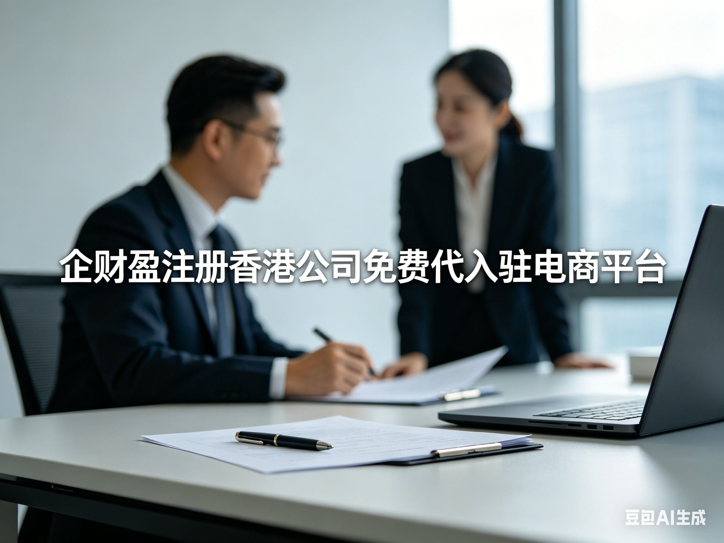 跨境创业老板必看：找企财盈注册香港公司免费代入驻电商平台，注册+开户+入驻一步到位