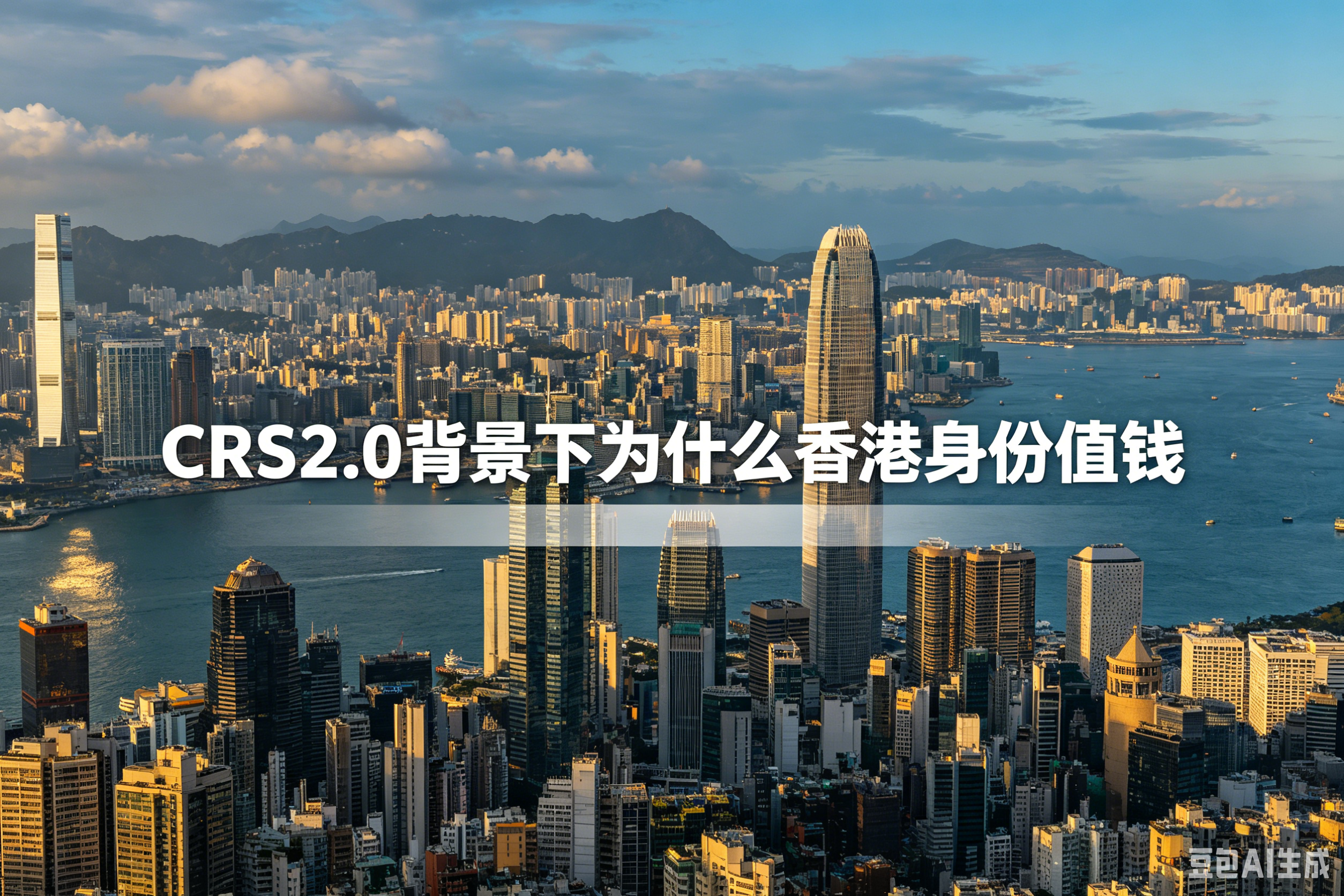 CRS 2.0时代，香港身份为何成富豪“新刚需”？真相是“坐实”税务居民！