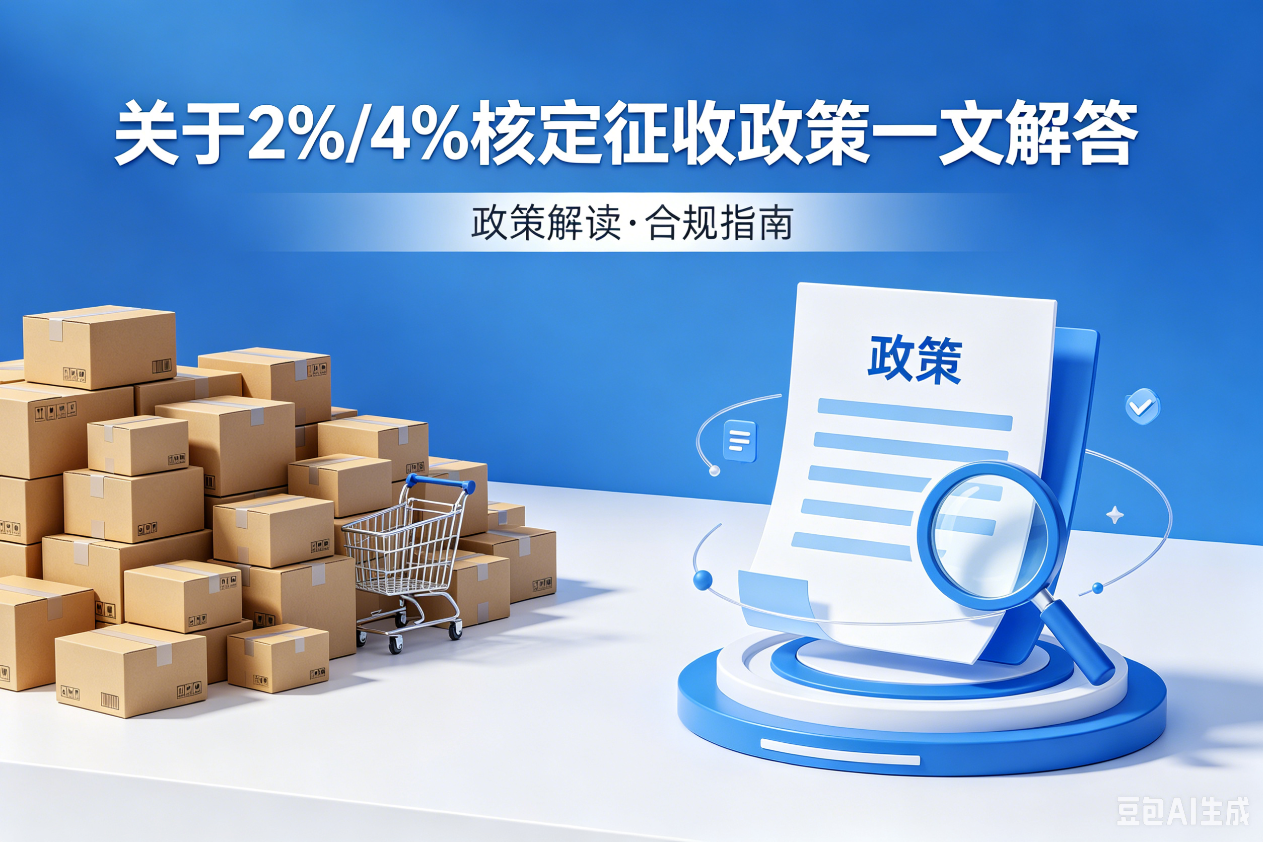 关于2%/4%核定征收政策，卖家最关心的问题一文解答