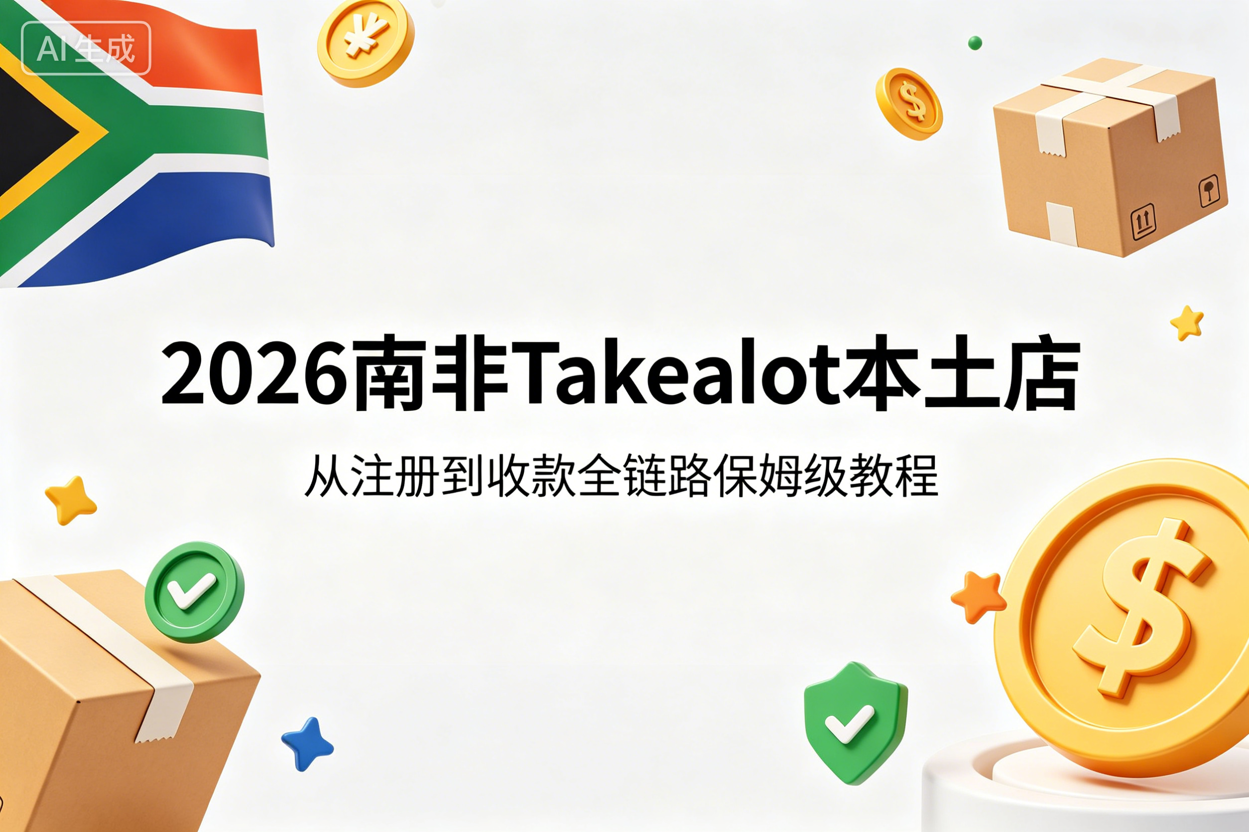 2026南非Takealot暴利蓝海！本土店从注册到收款全链路保姆级教程（附避坑指南）