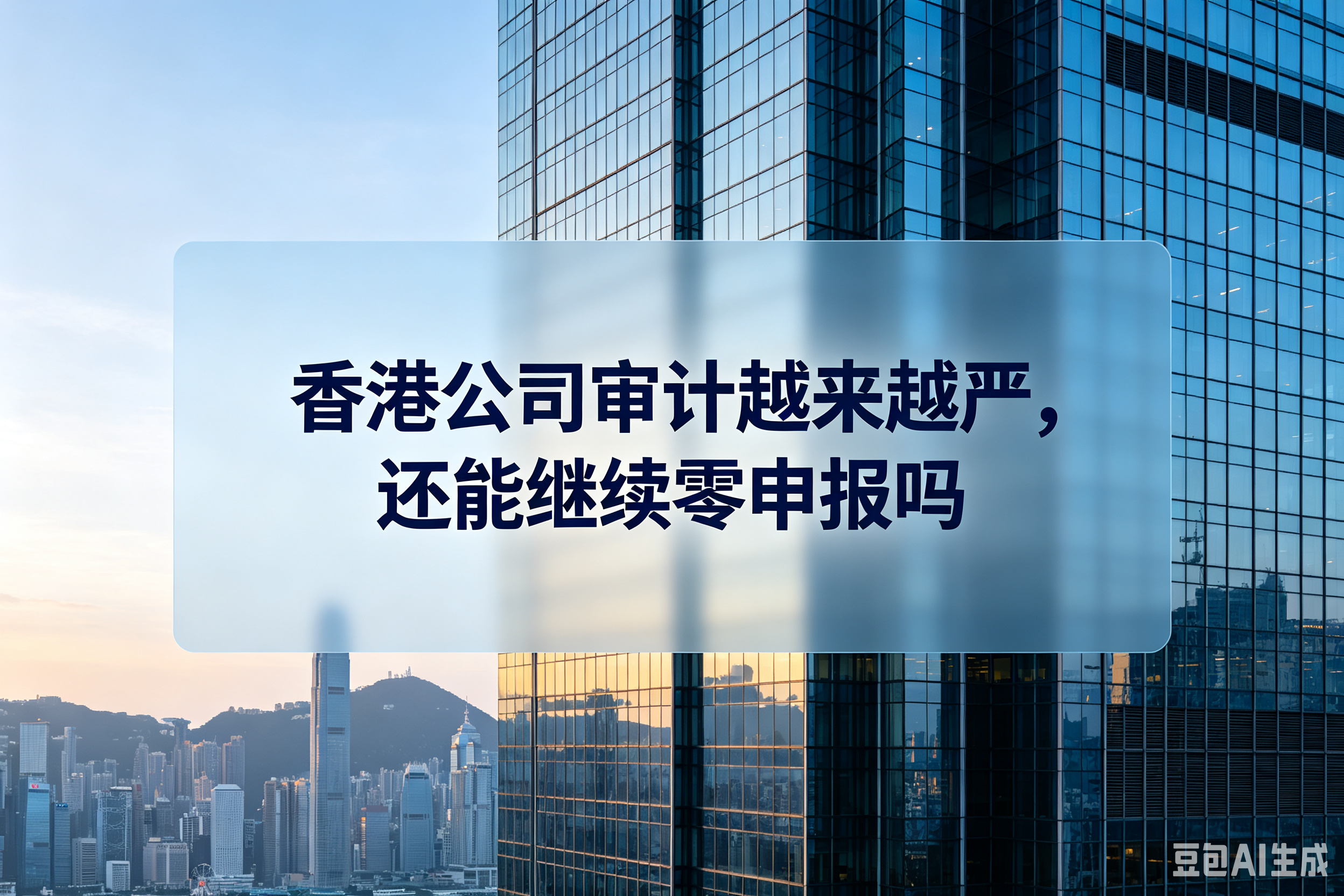 香港公司审计越来越严，跨境卖家和货代老板还能继续“零申报”吗？