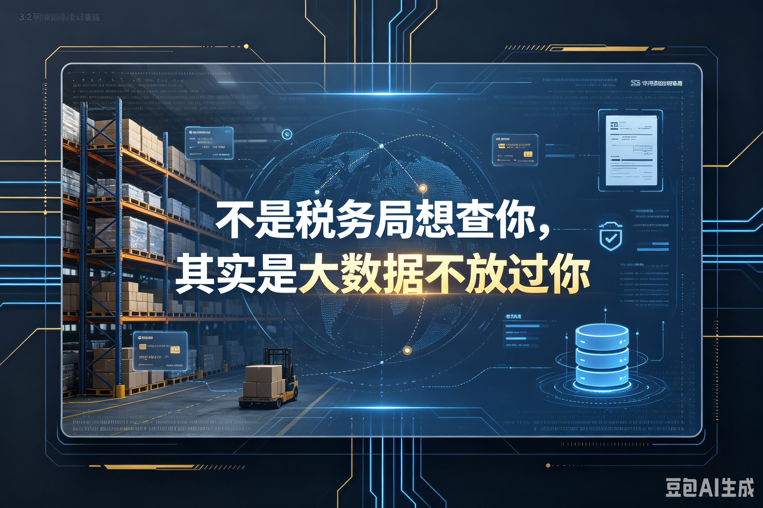 不是税务局想查你，其实是大数据不放过你