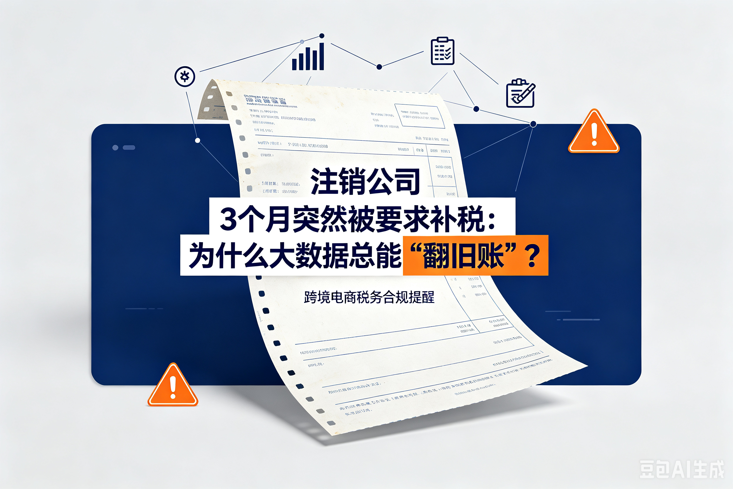 注销公司3个月，突然被要求补税：为什么大数据总能“翻旧账”？