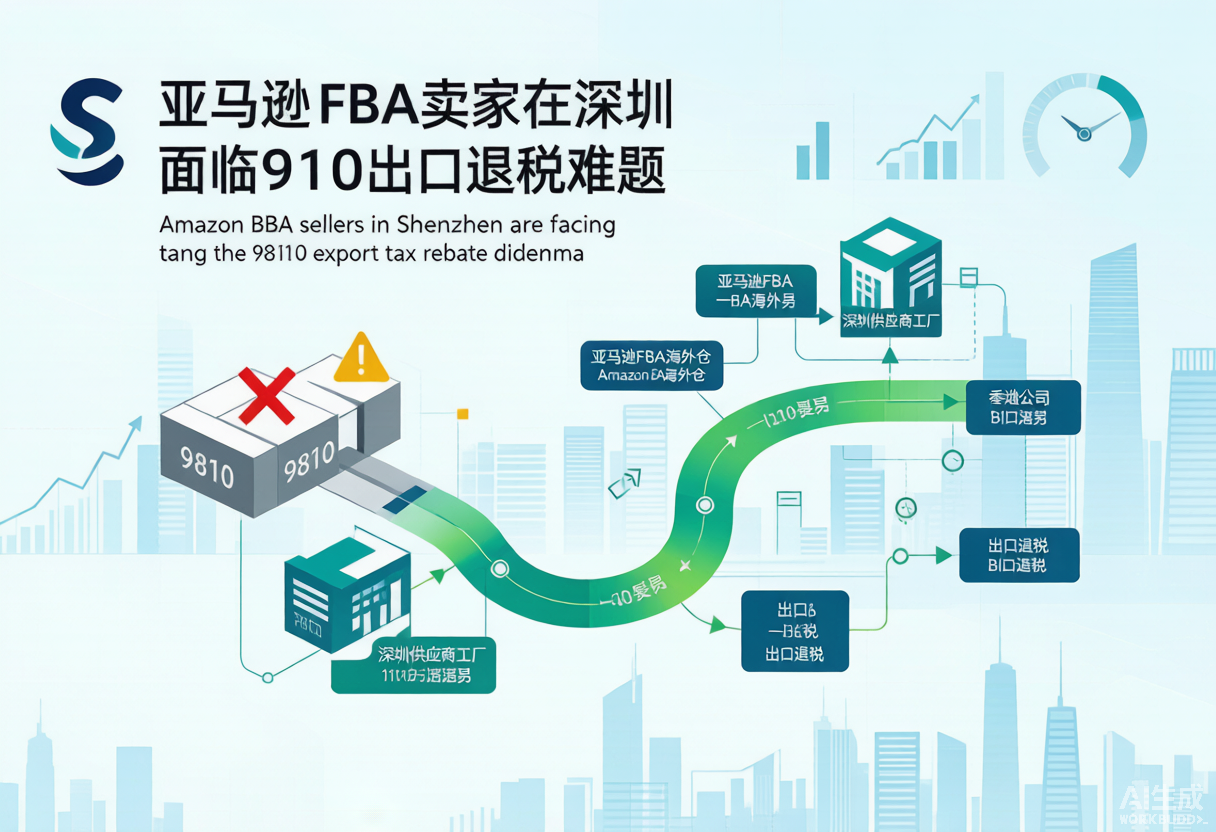 深圳亚马逊FBA备货卖家注意：9810退税“卡死”后，赛维模式2.0才是当下最优解？