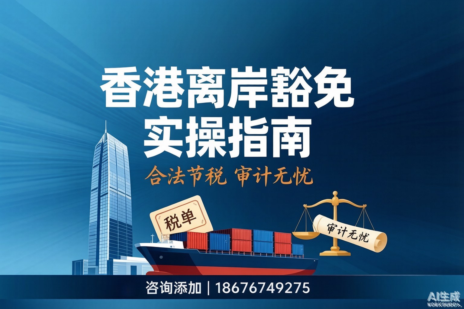 香港公司离岸豁免实操全指南：首200万利润8.25%，离岸利润如何0缴税？