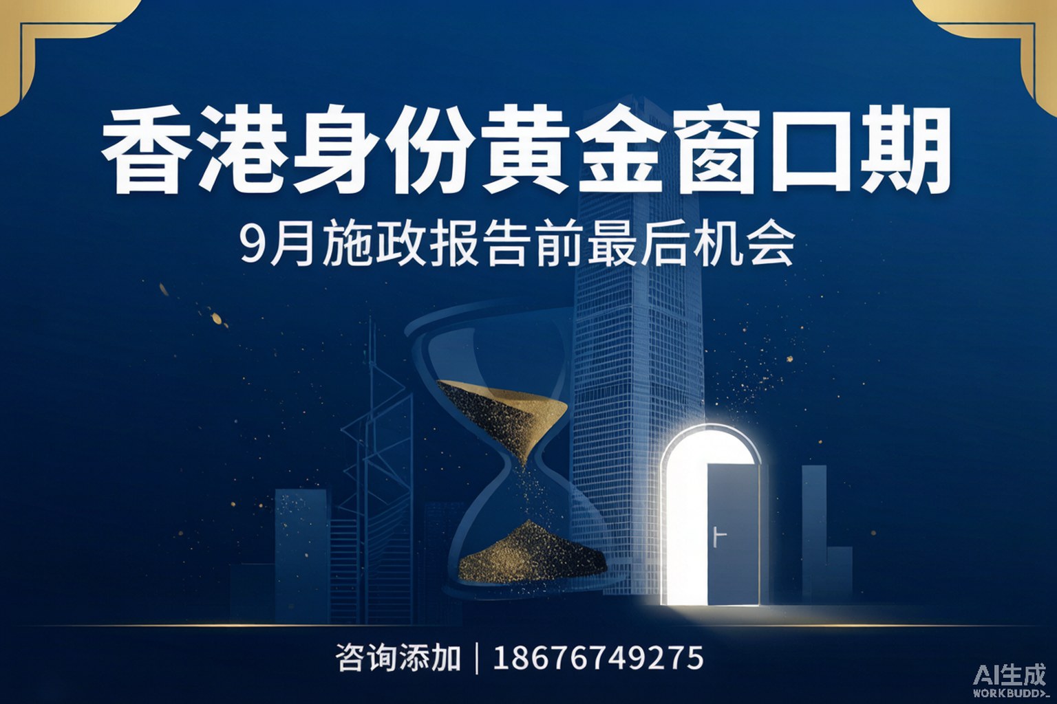 9月施政报告前的最后机会：2026年8月香港身份黄金窗口期全解