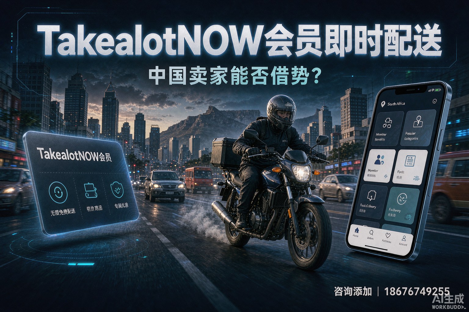 TakealotNOW/TakealotMORE会员即时配送：中国卖家能否借势？
