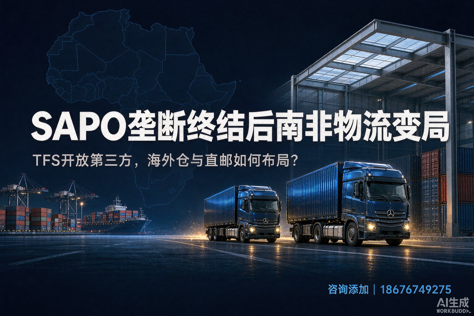 SAPO垄断终结后南非物流变局：TFS开放第三方，海外仓与直邮如何布局？